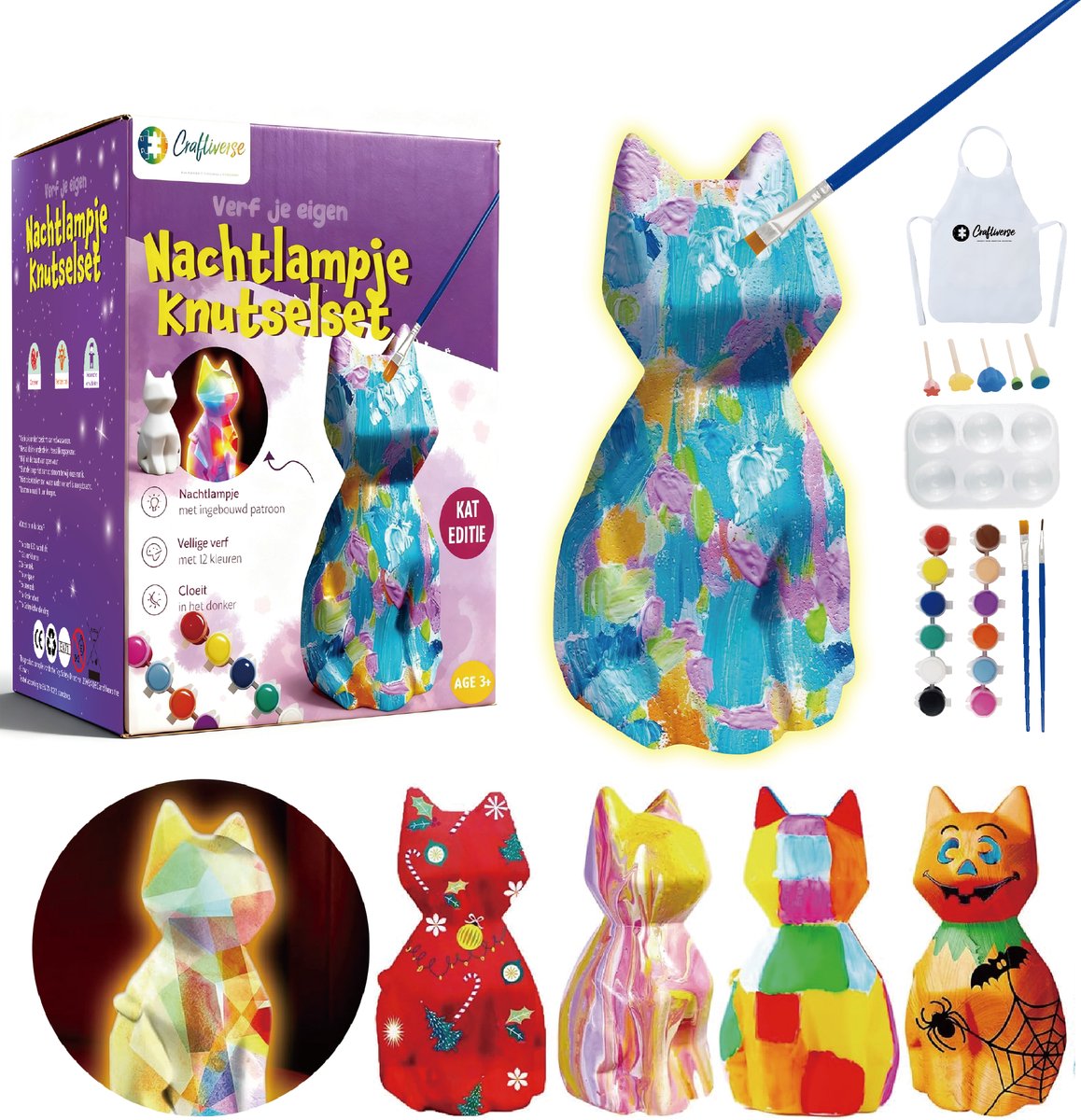 Paint Your Own Lamp – Kat