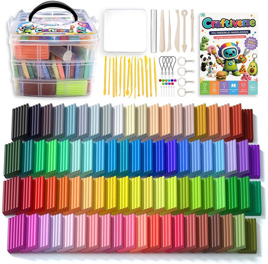 Polymeer Klei Set – 82 kleuren